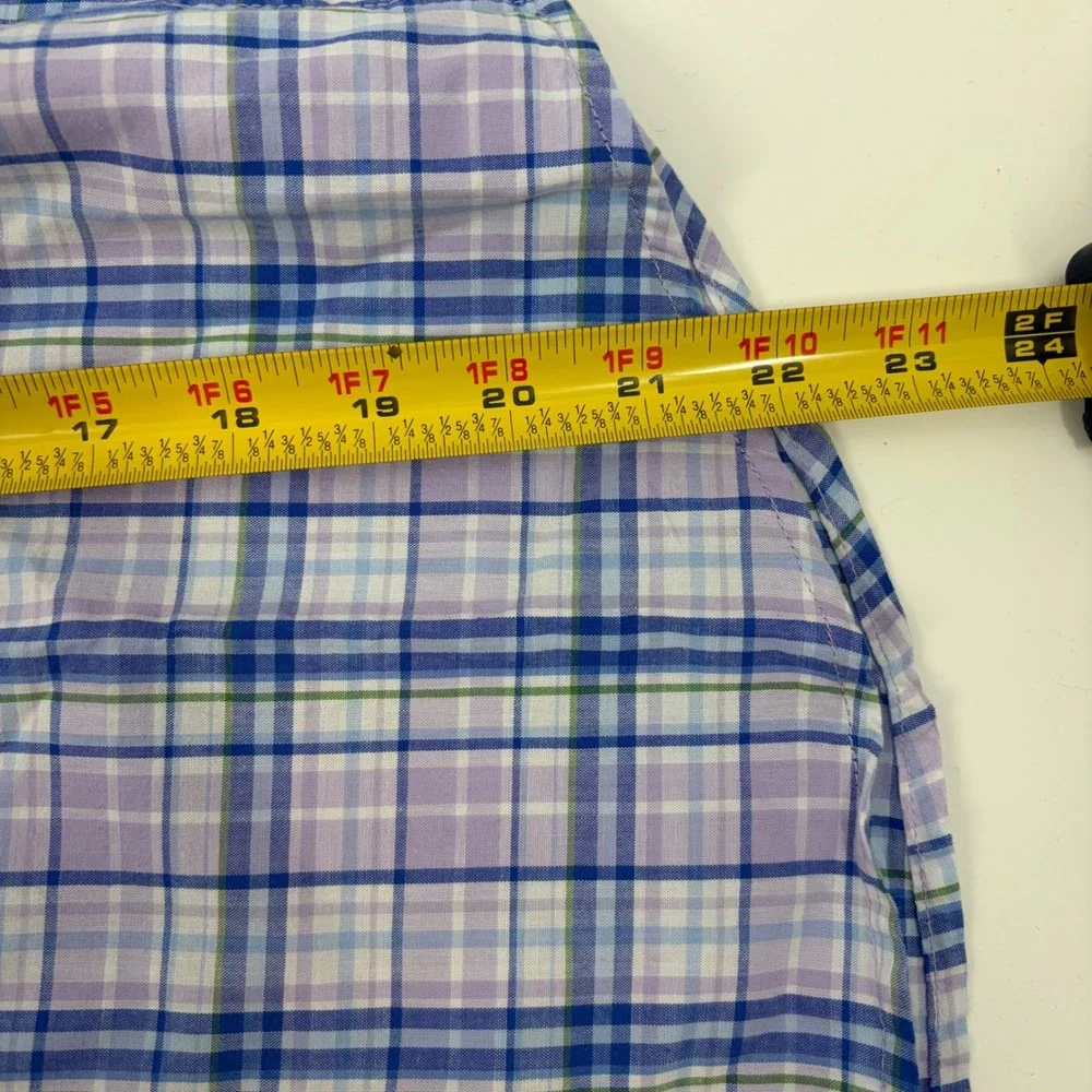 Soft Boy Indie Grunge Aesthetic Pastel Plaid Button Up NWT Size Small Boys